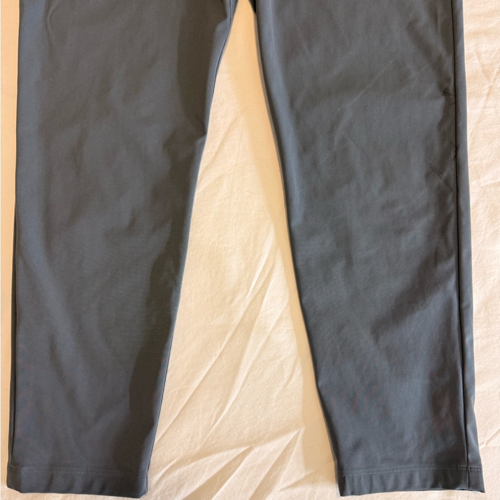 Lululemon ABC Slim-Fit 5 Pocket Pant 30L Warpstreme Gray Size 35 Men - Picture 6 of 10